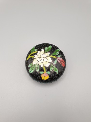 Vintage schwarze cloisonné - vintage,