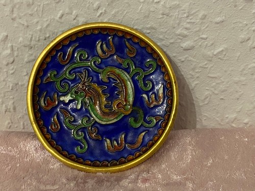 Cloisonné emaille teller - cloisonné,