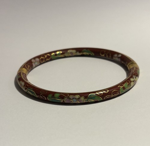 Cloisonné armreif mit emaille - armreif,