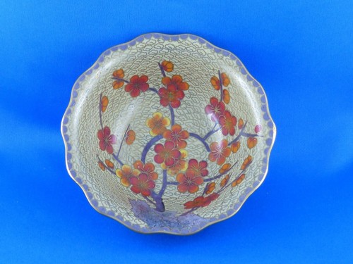 Vintage cloisonne schale - cloisonne,