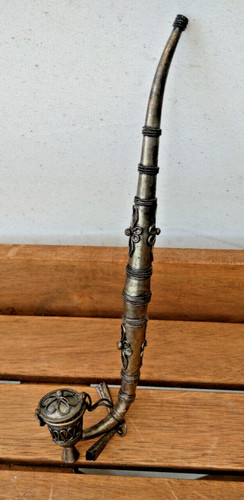 Chinesische pfeife zinn antik - chinesische,