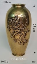 Vintage Hochrelief Messing