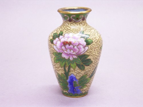 Miniatur cloisonnè vase - cloisonnÈ,