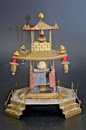 Altes modell einer pagode - altes,