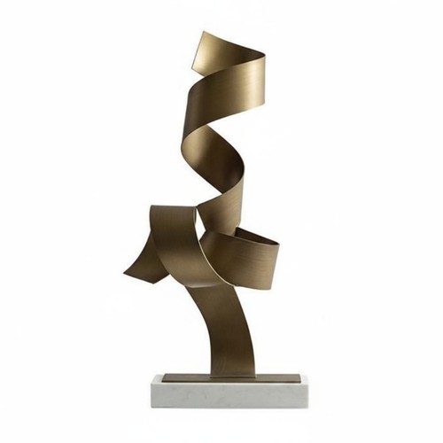 Abstrakte metallskulptur - abstrakte,