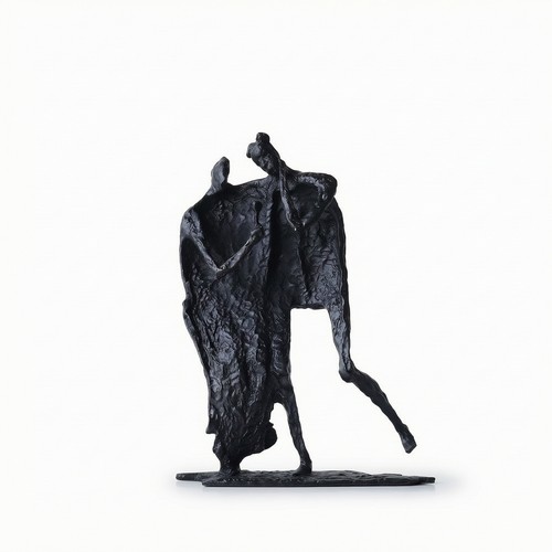 Metallskulptur abstrakt - metallskulptur,