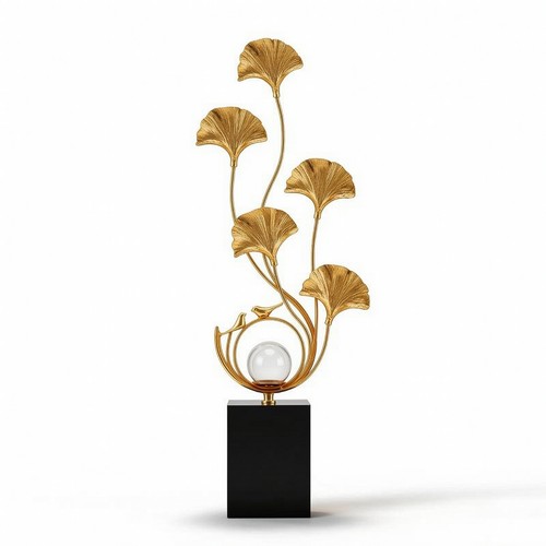 Ginkgoblatt dekoration modern - ginkgoblatt-dekoration,