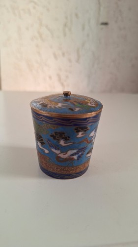 Kleine asiatische cloisonne - kleine,