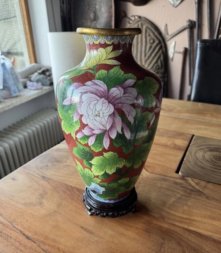 Große cloisonne vase - vase, china