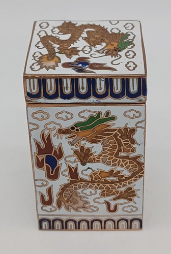 Kleine dose cloisonne stil - dose, cloisonne-stil