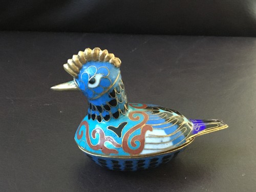 Vintage cloisonné döschen - vintage, in