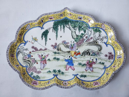 Schale china emaille kinder - schale,